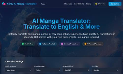 Yomu Manga Translator