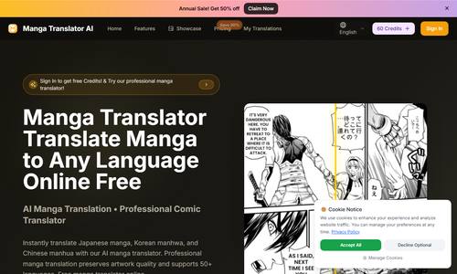 Manga Translator AI