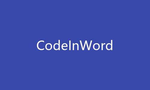 CodeInWord