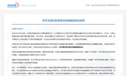 天涯社区