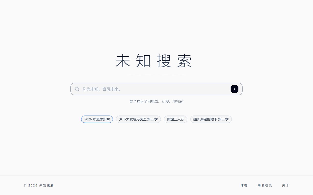 未知搜索